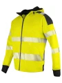 PROJOB 6110 SWEATSHIRT FULL ZIP CAPUCHE - EN ISO 20471 CLASSE 3/2 /api/colors/f8fdaa66-6ddc-4b38-97a7-dc26c00d2622 personnalisable