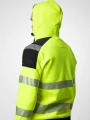 Sweat-shirts à personnaliser PROJOB 6110 SWEATSHIRT FULL ZIP CAPUCHE - EN ISO 20471 CLASSE 3/2 