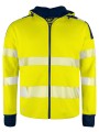 PROJOB 6110 SWEATSHIRT FULL ZIP CAPUCHE - EN ISO 20471 CLASSE 3/2 /api/colors/74288b48-d1b8-4317-95c5-a35b4207d507 personnalisable