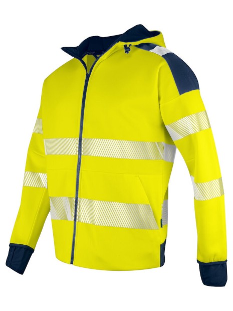 PROJOB 6110 SWEATSHIRT FULL ZIP CAPUCHE - EN ISO 20471 CLASSE 3/2 /api/colors/74288b48-d1b8-4317-95c5-a35b4207d507 personnalisable