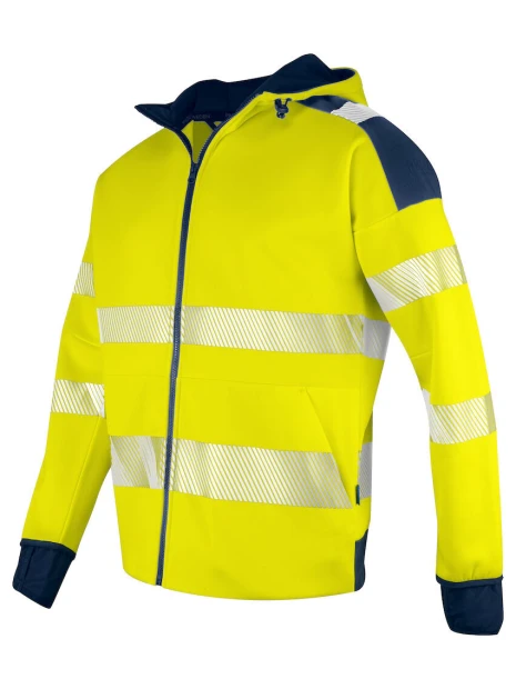 PROJOB 6110 SWEATSHIRT FULL ZIP CAPUCHE - EN ISO 20471 CLASSE 3/2 /api/colors/74288b48-d1b8-4317-95c5-a35b4207d507 personnalisable