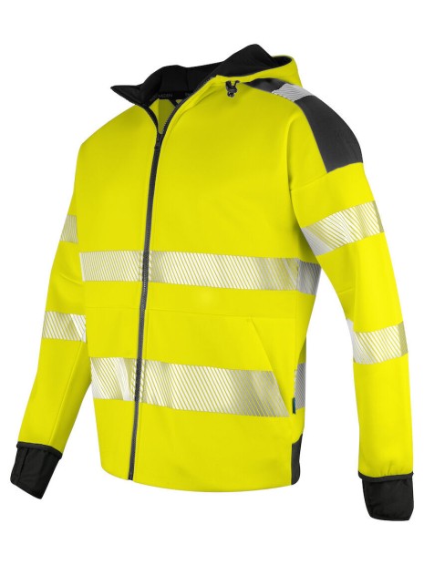 PROJOB 6110 SWEATSHIRT FULL ZIP CAPUCHE - EN ISO 20471 CLASSE 3/2 /api/colors/f8fdaa66-6ddc-4b38-97a7-dc26c00d2622 personnalisable