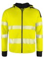 PROJOB 6110 SWEATSHIRT FULL ZIP CAPUCHE - EN ISO 20471 CLASSE 3/2 /api/colors/f8fdaa66-6ddc-4b38-97a7-dc26c00d2622 personnalisable