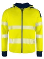PROJOB 6110 SWEATSHIRT FULL ZIP CAPUCHE - EN ISO 20471 CLASSE 3/2 /api/colors/74288b48-d1b8-4317-95c5-a35b4207d507 personnalisable