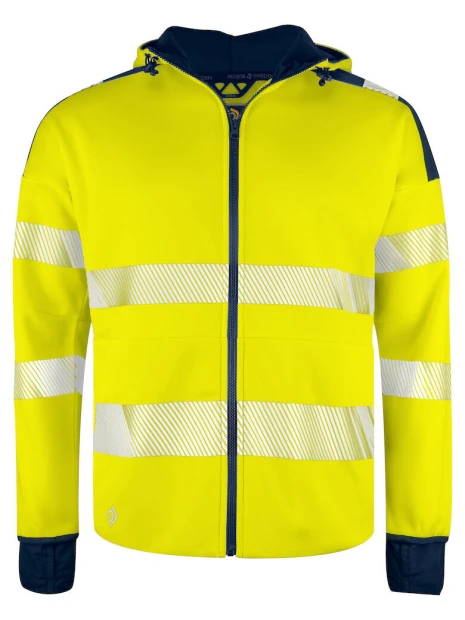 PROJOB 6110 SWEATSHIRT FULL ZIP CAPUCHE - EN ISO 20471 CLASSE 3/2 /api/colors/74288b48-d1b8-4317-95c5-a35b4207d507 personnalisable
