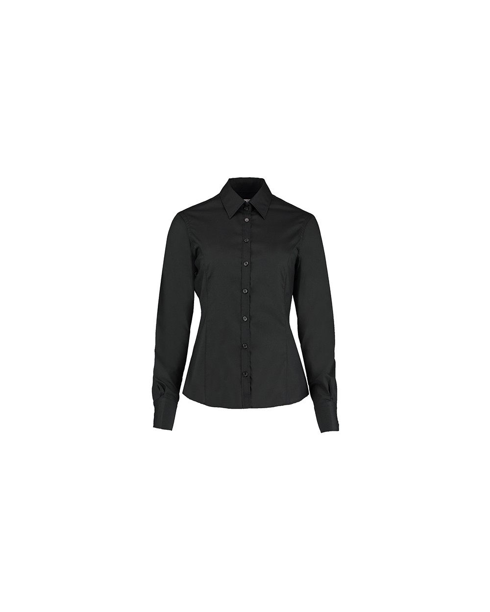 KUSTOM KIT Business blouse long-sleeved (tailored fit) Hemden personalisierbar