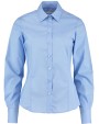 KUSTOM KIT Business blouse long-sleeved (tailored fit) Hemden personalisierbar
