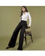 KUSTOM KIT Business blouse long-sleeved (tailored fit) Hemden personalisierbar