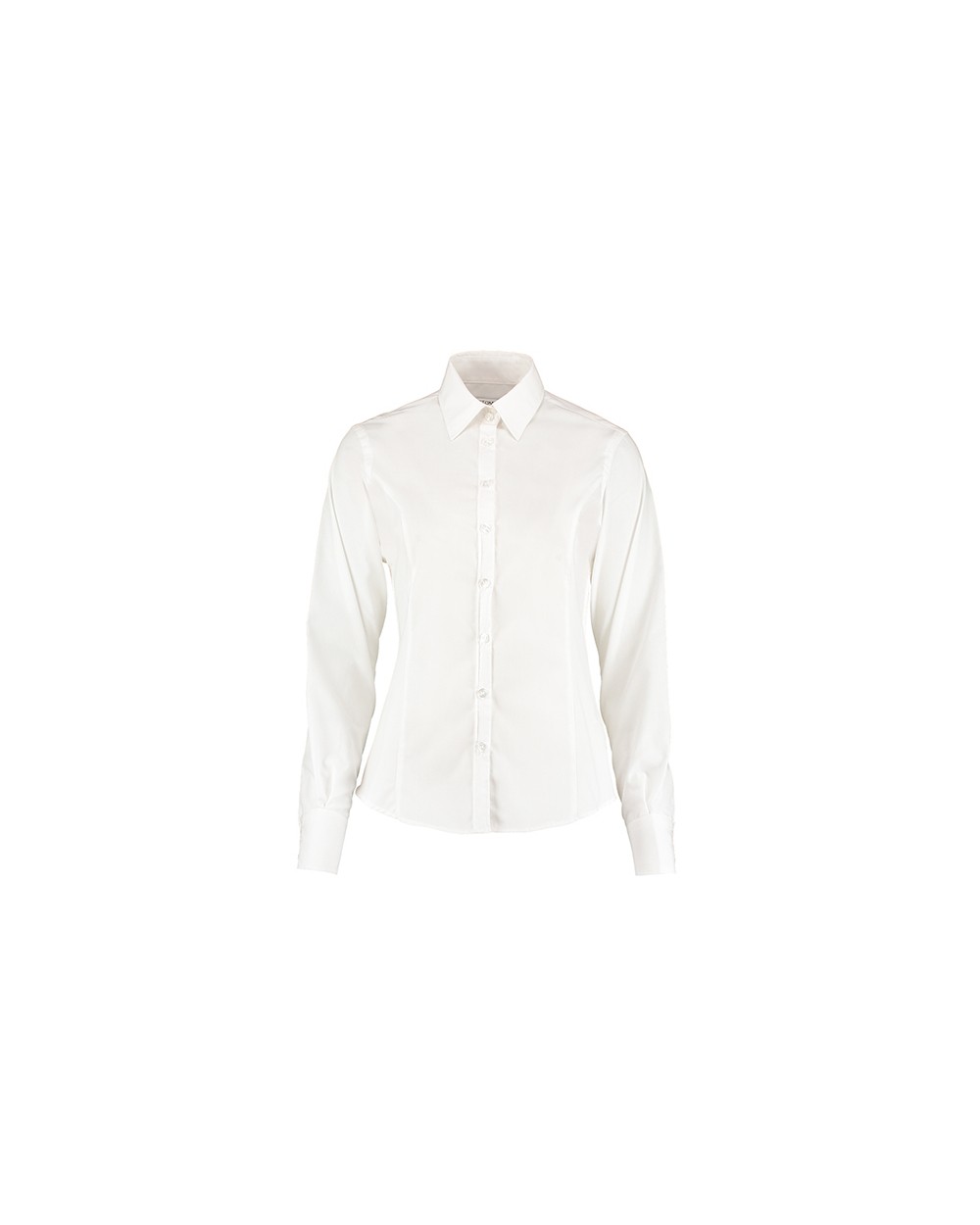 KUSTOM KIT Business blouse long-sleeved (tailored fit) Hemden personalisierbar