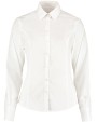 KUSTOM KIT Business blouse long-sleeved (tailored fit) Hemden personalisierbar