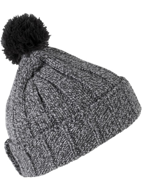 K-UP Bonnet à pompon avec revers /api/colors/45c18f6d-5f22-4c41-a61b-63e4803571c5 personnalisable