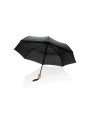 Parapluies personnalisable 4DO Parapluie 21" automatique rPET 190T et bambou Impact AWARE™