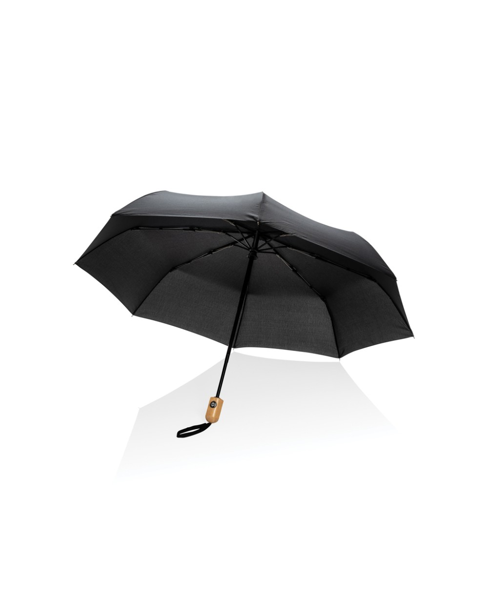 Parapluies personnalisable 4DO Parapluie 21" automatique rPET 190T et bambou Impact AWARE™