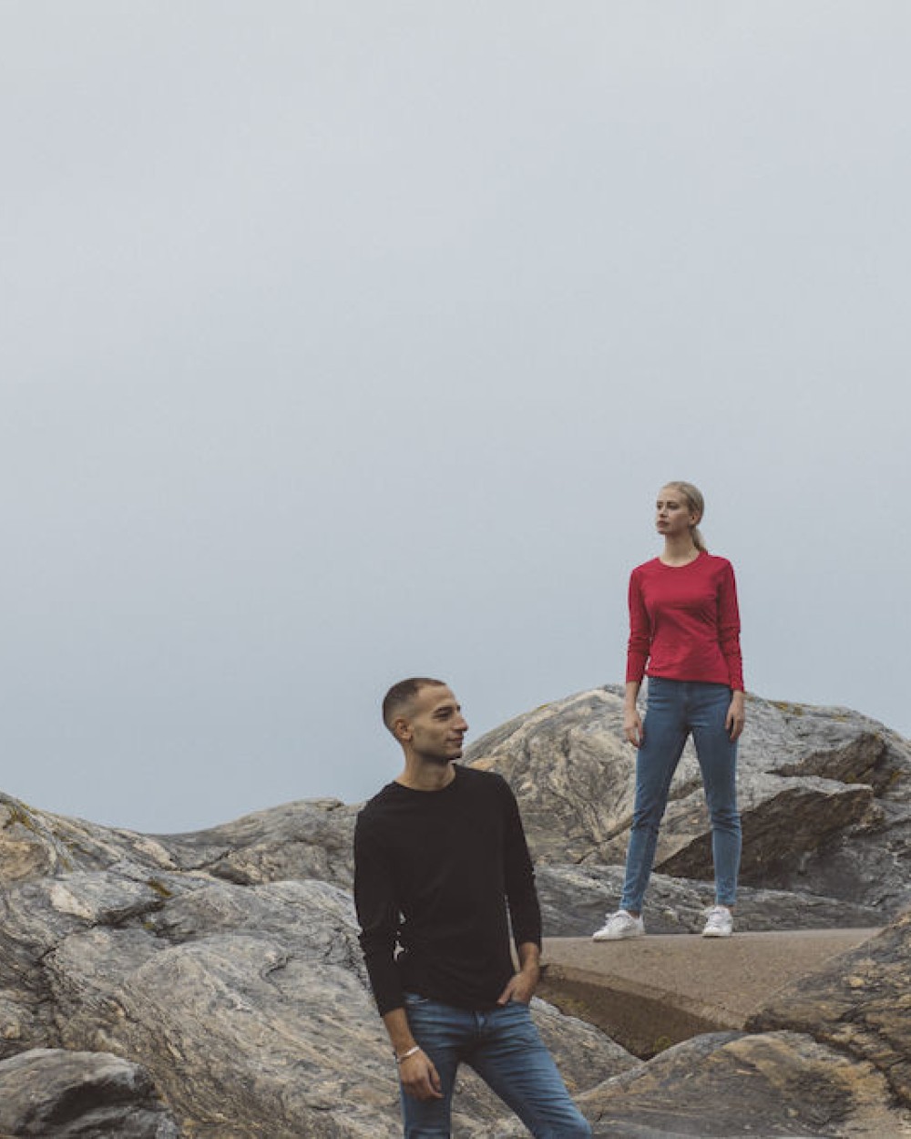 T-shirts COTTOVER T-SHIRT LONG SLEEVE LADY - GOTS GECERTIFICEERD voor bedrukking &amp; borduring