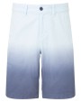 WOMBAT Mens Dip-Dye Shorts Hosen personalisierbar