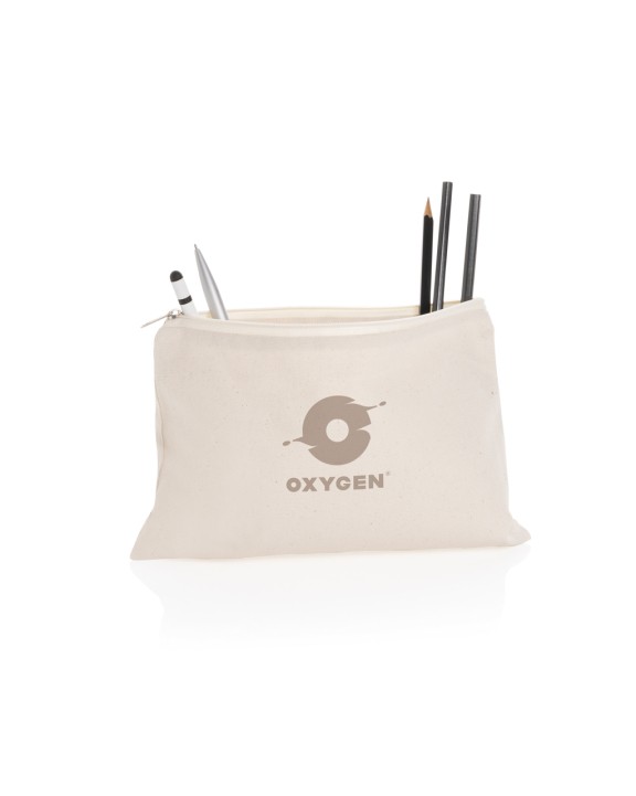 4DO Impact Aware™ 285g/m² Stifte-Etui aus ungefärbtem Canvas Taschen personalisierbar