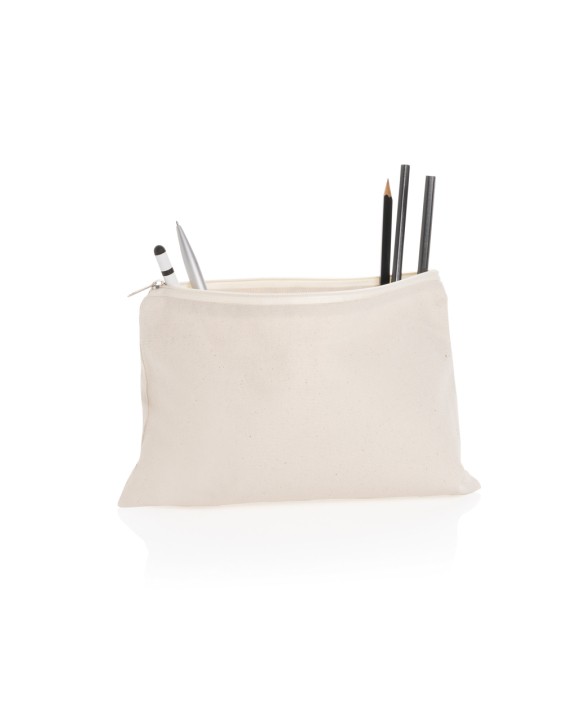 4DO Impact Aware™ 285g/m² Stifte-Etui aus ungefärbtem Canvas Taschen personalisierbar