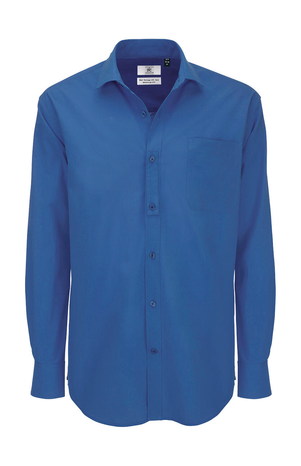 Chemises personnalisable B&C Heritage LSL/men Poplin Shirt