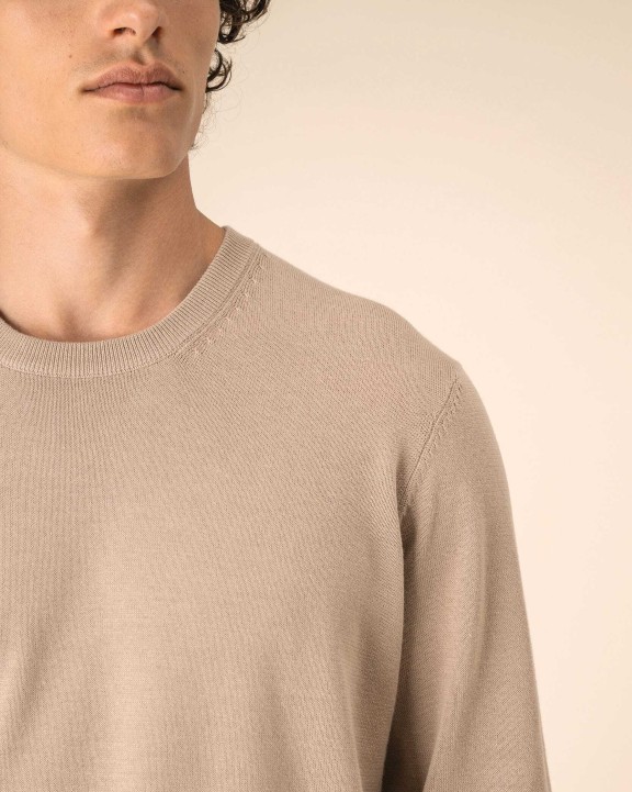 Pulls personnalisable SPASSO Pull écoresponsable à col rond homme