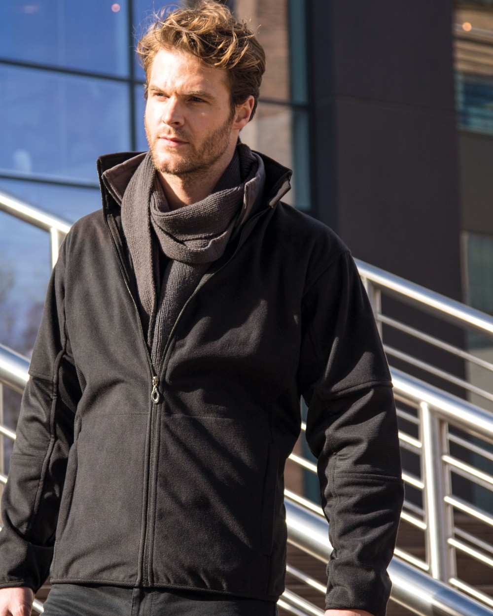 Softshells personnalisable RESULT OSAKA COMBED PILE SOFTSHELL JACKET