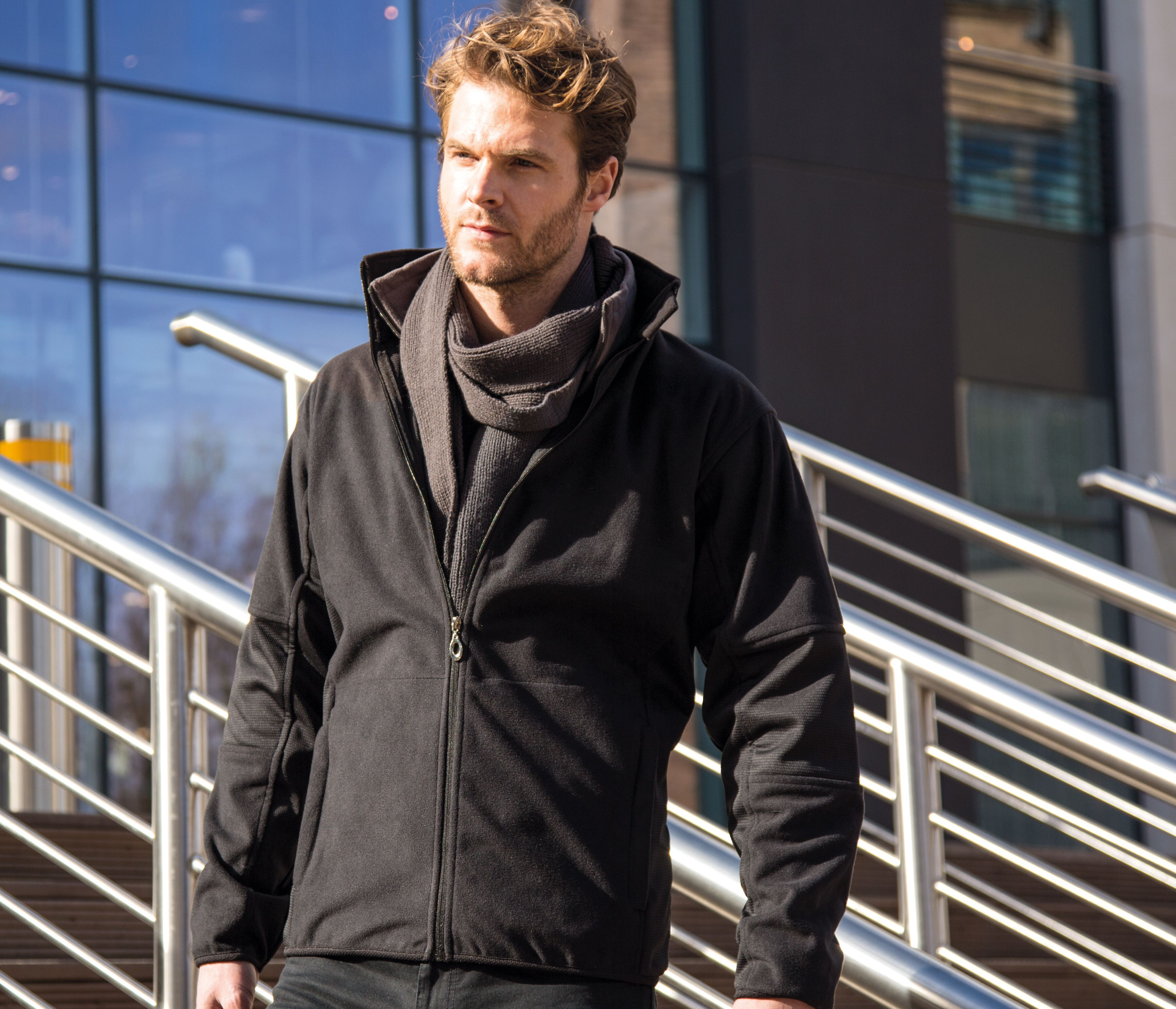 Softshells personnalisable RESULT OSAKA COMBED PILE SOFTSHELL JACKET