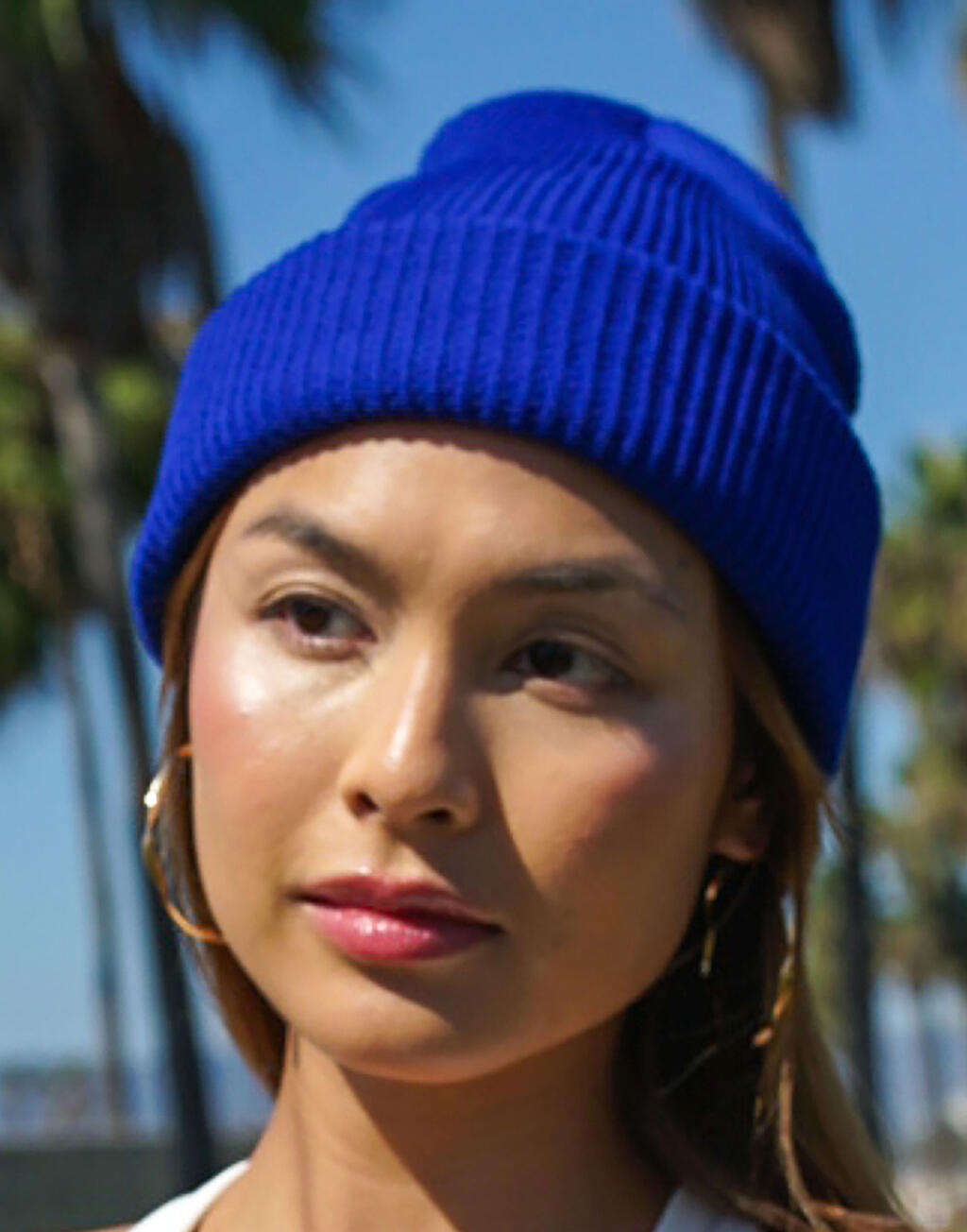 Petjes FLEXFIT Recycled Yarn Ribbed Knit Beanie voor bedrukking &amp; borduring