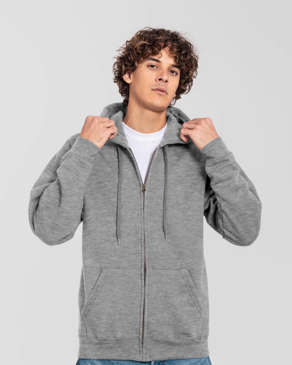 Jassen FOL Iconic premium hooded sweatshirt jacket voor bedrukking &amp; borduring