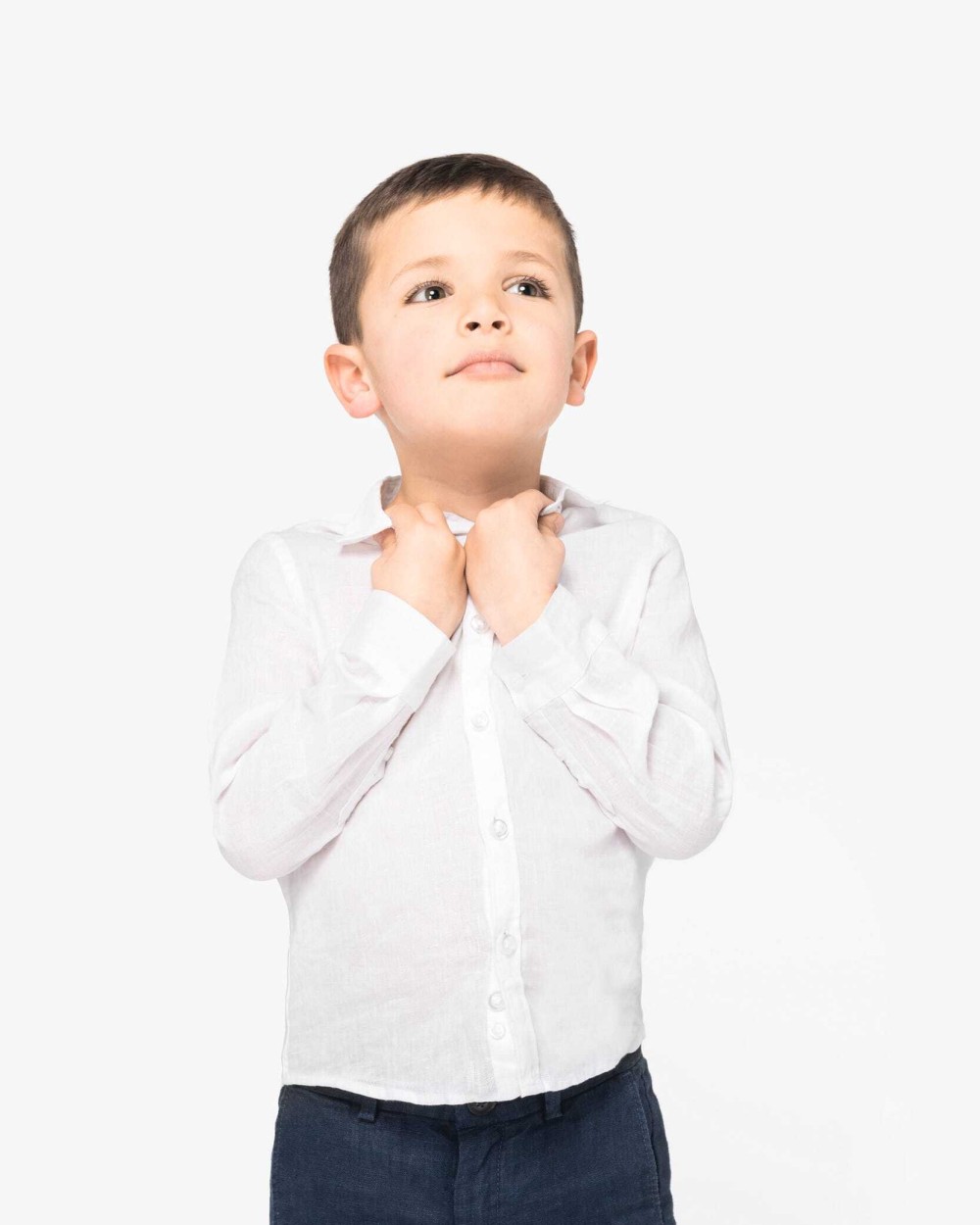 Chemises personnalisable SPASSO Chemise en lin enfant