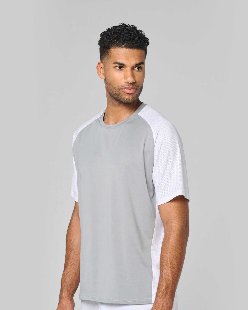 PROACT Zweifarbiges Padel Herren-T-Shirt mit Raglanärmeln T-Shirts personalisierbar