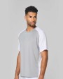 T-Shirts personnalisable PROACT T-shirt de padel bicolore à manches raglan homme