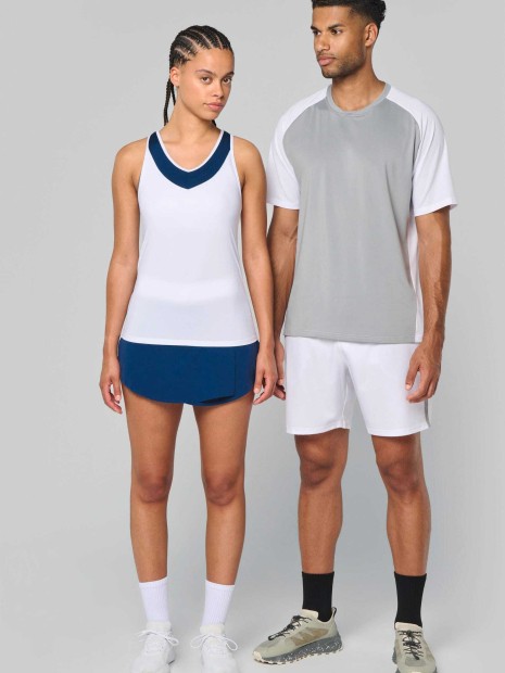 T-Shirts à personnaliser PROACT T-shirt de padel bicolore à manches raglan homme 