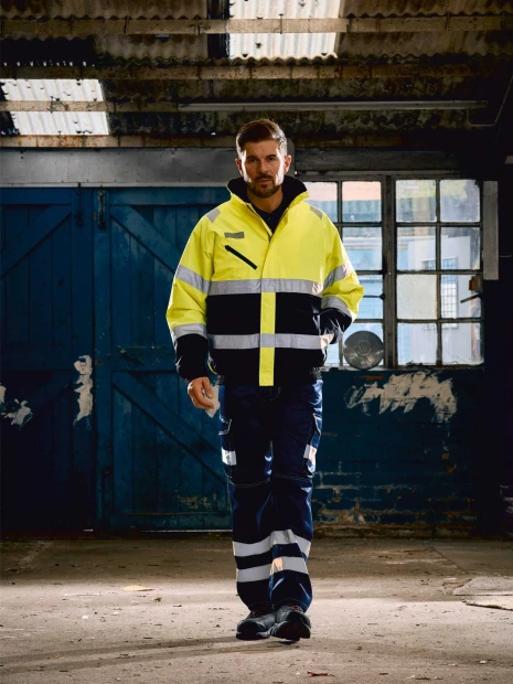 Vestes à personnaliser YOKO Veste Hi-vis fontaine 