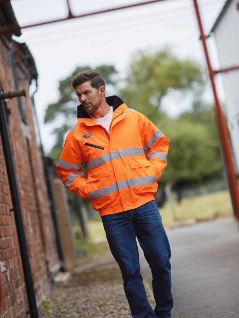 Vestes à personnaliser YOKO Veste Hi-vis fontaine 