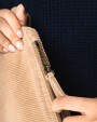 Benodigdheden NATIVE SPIRIT Ecologisch verwassen tasje van ribfluweel voor bedrukking &amp; borduring