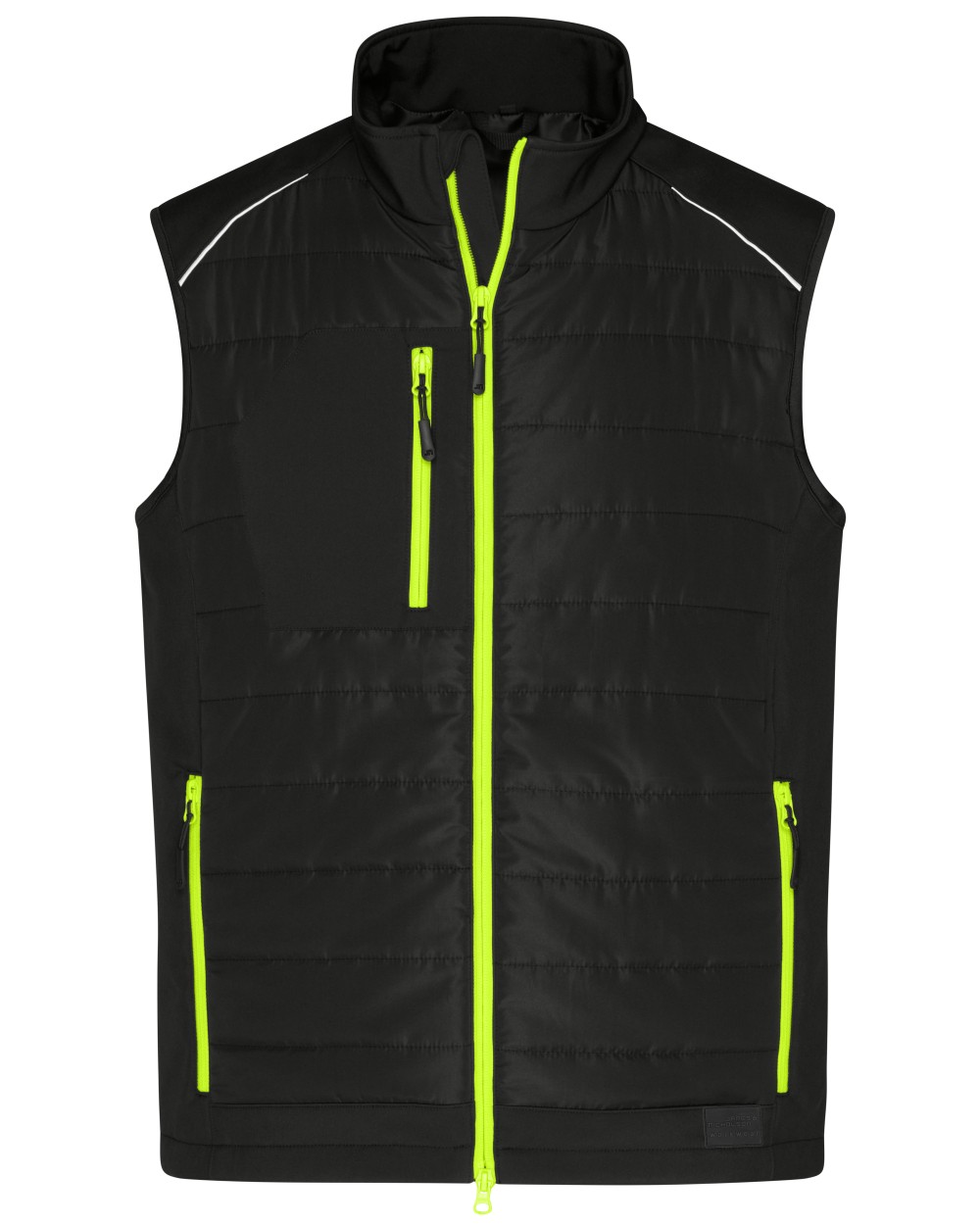 JAMES & NICHOLSON Men's Hybrid Vest Jacken personalisierbar