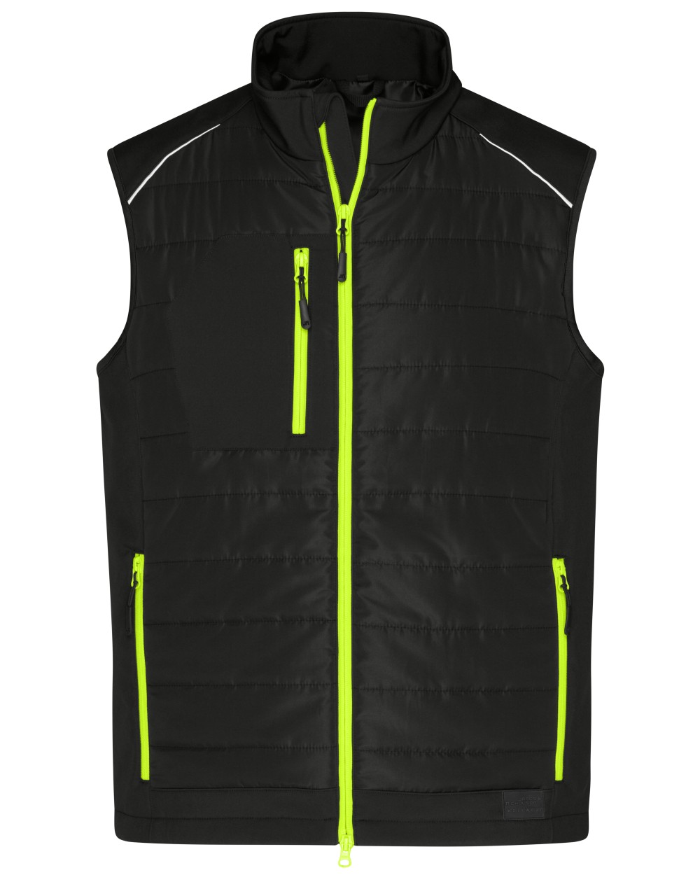 JAMES & NICHOLSON Men's Hybrid Vest Jacken personalisierbar