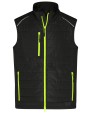 Jassen JAMES & NICHOLSON Men's Hybrid Vest voor bedrukking &amp; borduring