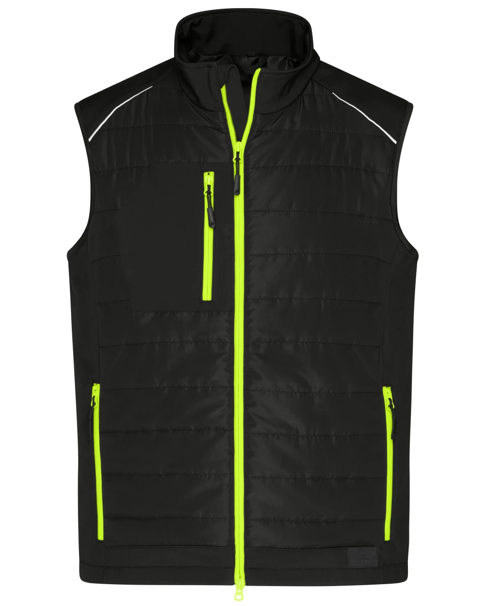 JAMES & NICHOLSON Men's Hybrid Vest Jacken personalisierbar