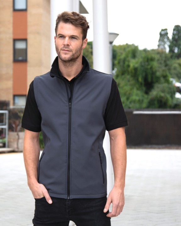 Softshells personnalisable RESULT Bodywarmer Softshell Homme Printable