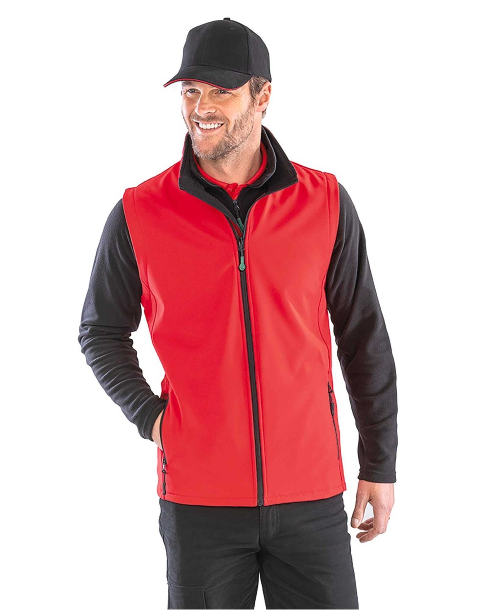 Softshells personnalisable RESULT Bodywarmer Softshell Homme Printable