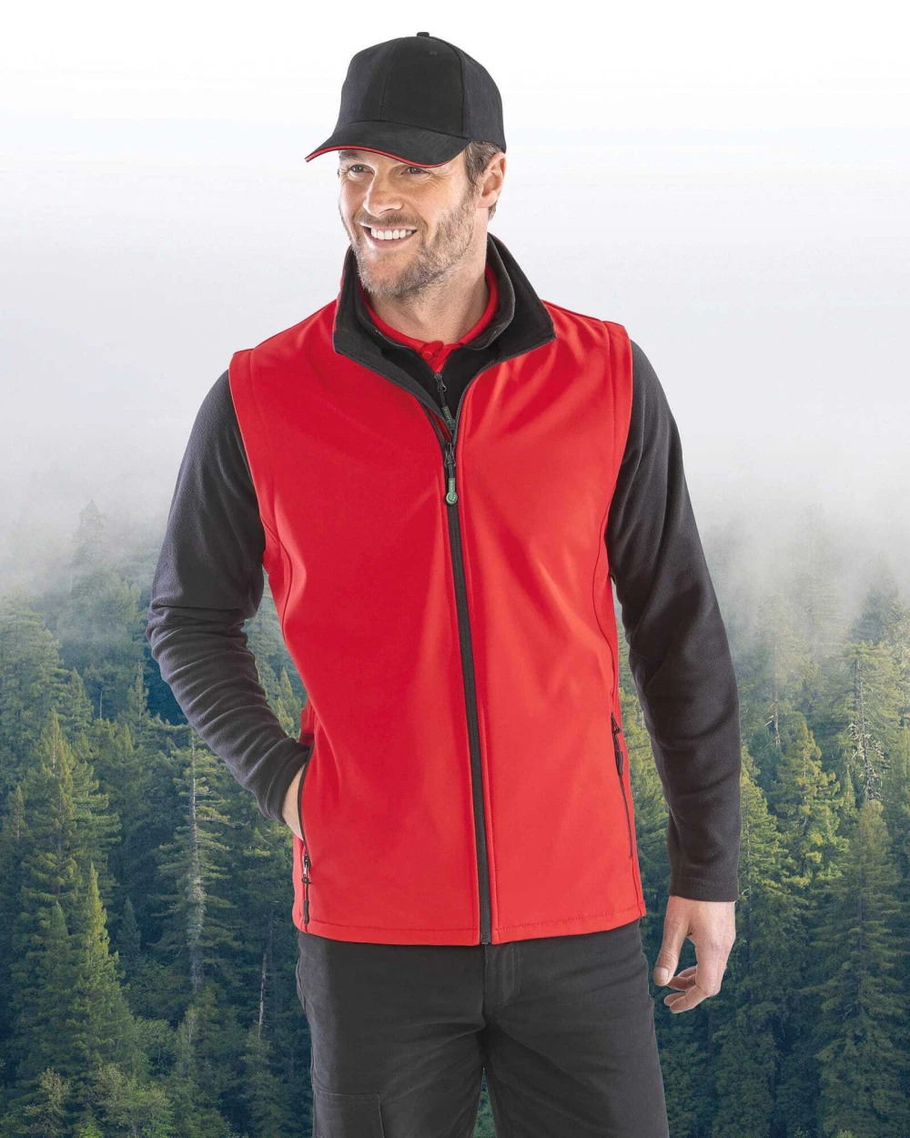Softshells RESULT Core Printable Softshell Bodywarmer voor bedrukking &amp; borduring