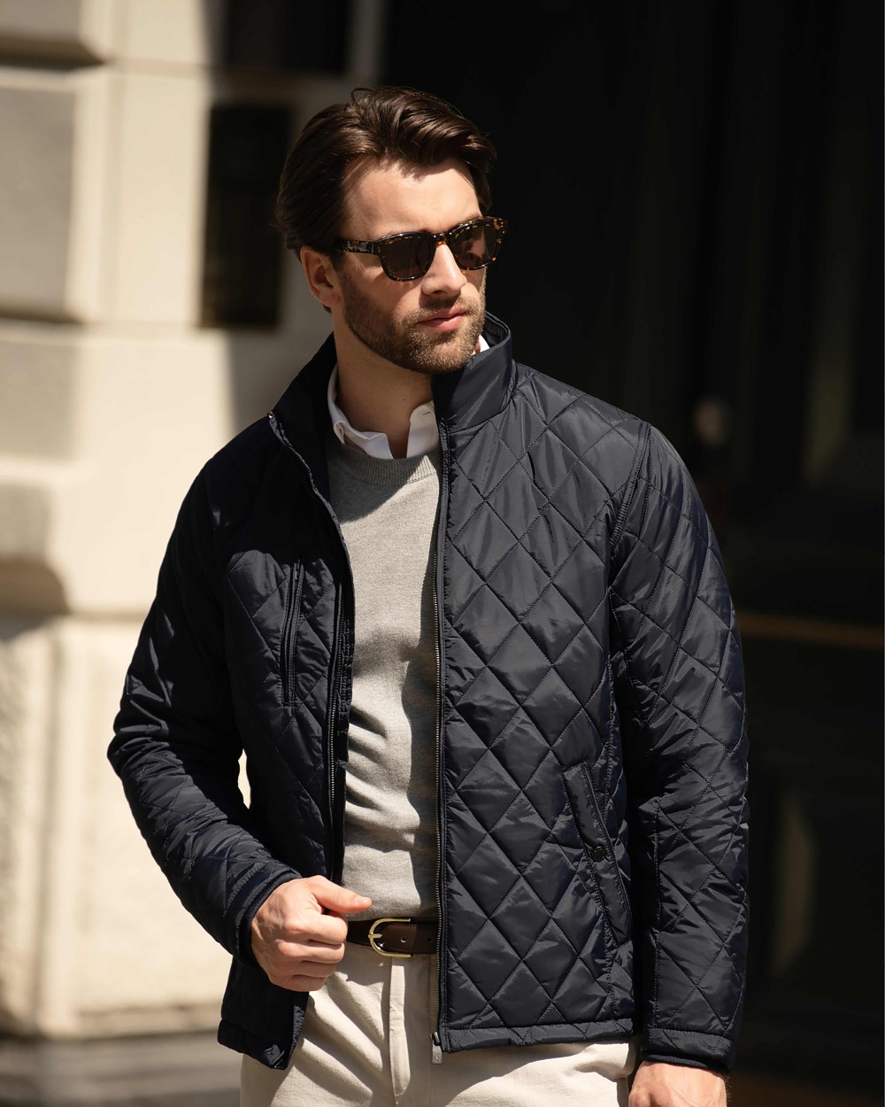 Vestes personnalisable NIMBUS Henderson - veste stylée à matelassage en losange