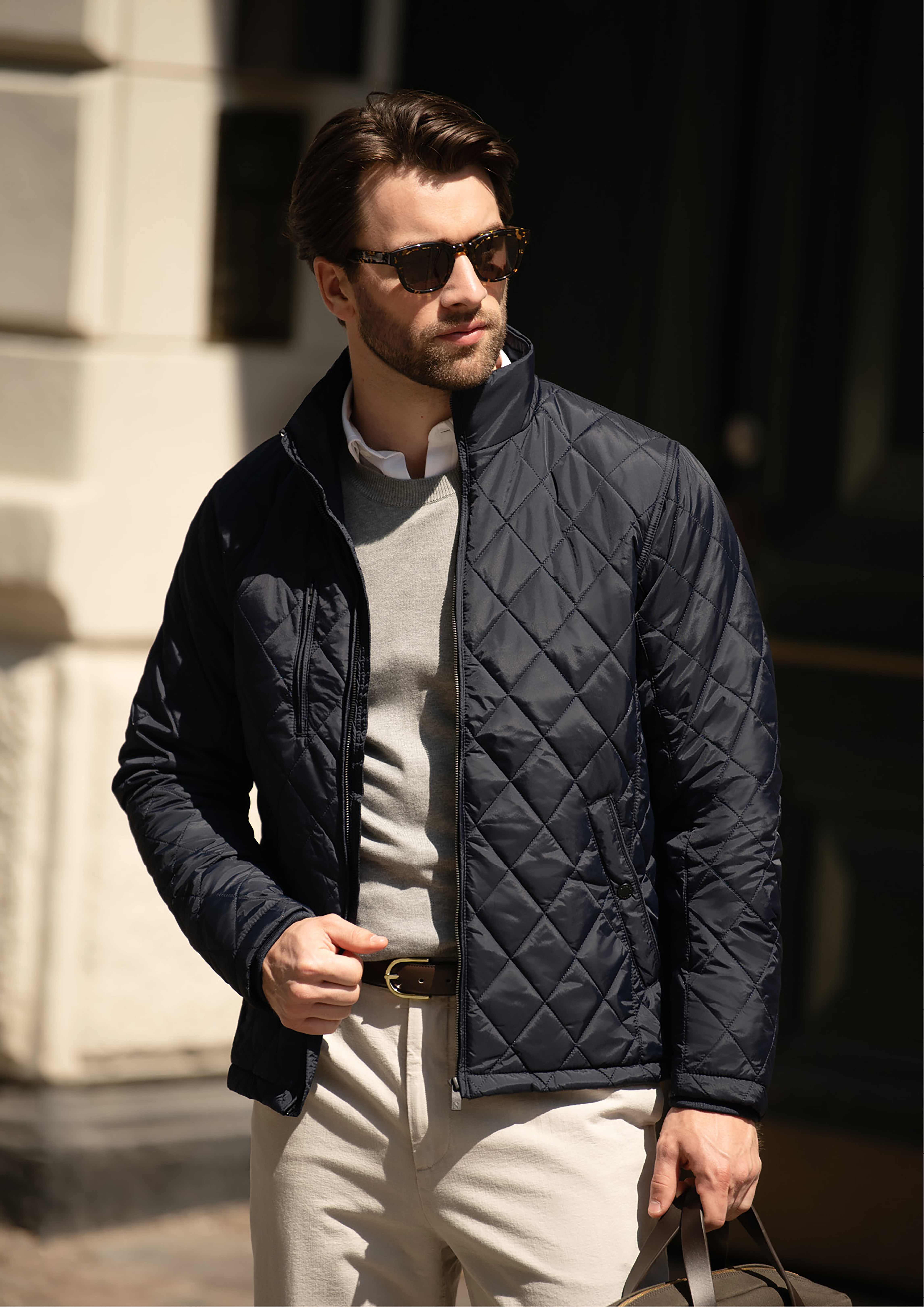 Vestes personnalisable NIMBUS Henderson - veste stylée à matelassage en losange