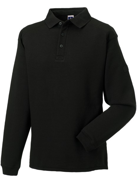 RUSSELL Sweat-shirt Heavy Duty col polo /api/colors/b9fdad4a-5e94-45cb-8c03-c08b349b28c3 personnalisable