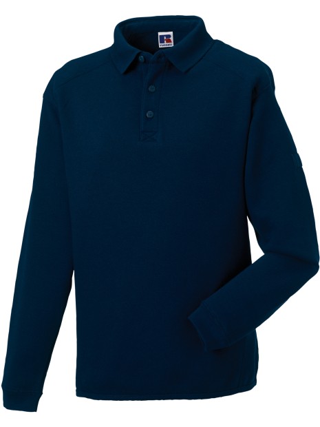RUSSELL Sweat-shirt Heavy Duty col polo /api/colors/dac7f052-16c9-4080-ba5c-aefc702fb74b personnalisable