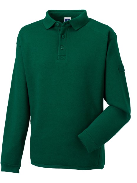 RUSSELL Sweat-shirt Heavy Duty col polo /api/colors/703c36ed-7cf8-4ab1-a432-f578ca5c6bbd personnalisable