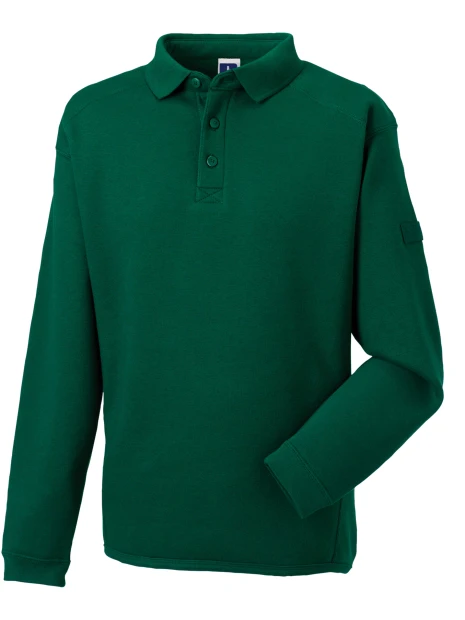 RUSSELL Sweat-shirt Heavy Duty col polo /api/colors/703c36ed-7cf8-4ab1-a432-f578ca5c6bbd personnalisable