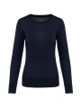 KARIBAN Pull Supima® col rond  femme /api/colors/058f028c-f565-4146-9cba-11f5b0ade7a7 personnalisable