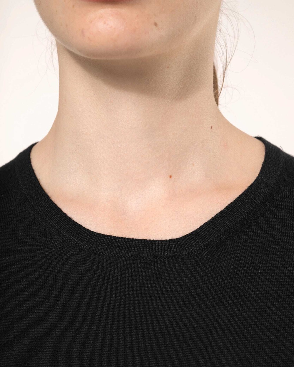 Pulls personnalisable KARIBAN Pull Supima® col rond  femme