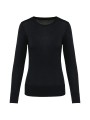 KARIBAN Pull Supima® col rond  femme /api/colors/b9fdad4a-5e94-45cb-8c03-c08b349b28c3 personnalisable
